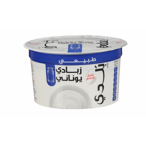 بلدي زبادي يوناني قليل الدسم 180 جم‎